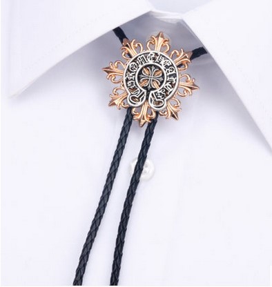 18 Colors Men High Quality Business BoloTie Bola Tie Cowboy Opal Bolo Tie Rodeo Dance Aztec Leather Party Neckwear