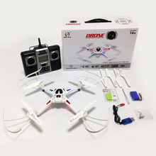 Global Drone U807 Remote Control Helicopter Headless Mode 6 Axis 2.4G RC Quadcopter 360 Degree Stumbling 2.0MP Camera Drone