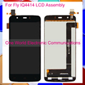 Black New For Fly IQ4414 EVO Tech 3 IQ 4414 Full LCD Screen Display With Touch