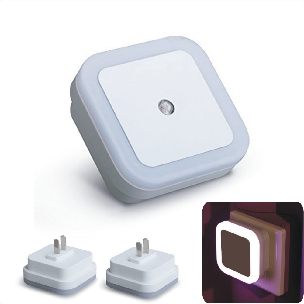 Led Baby nightlight sensor light control 110V 220v US plug or with EU AU Adapter wall lights ...