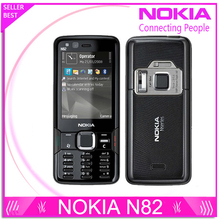 Original N82 Unlocked GSM Mobile Phone Dual Camera 5MP WIFI 3G GPS Phone 1 Year Warranty Fast Free Shipping
