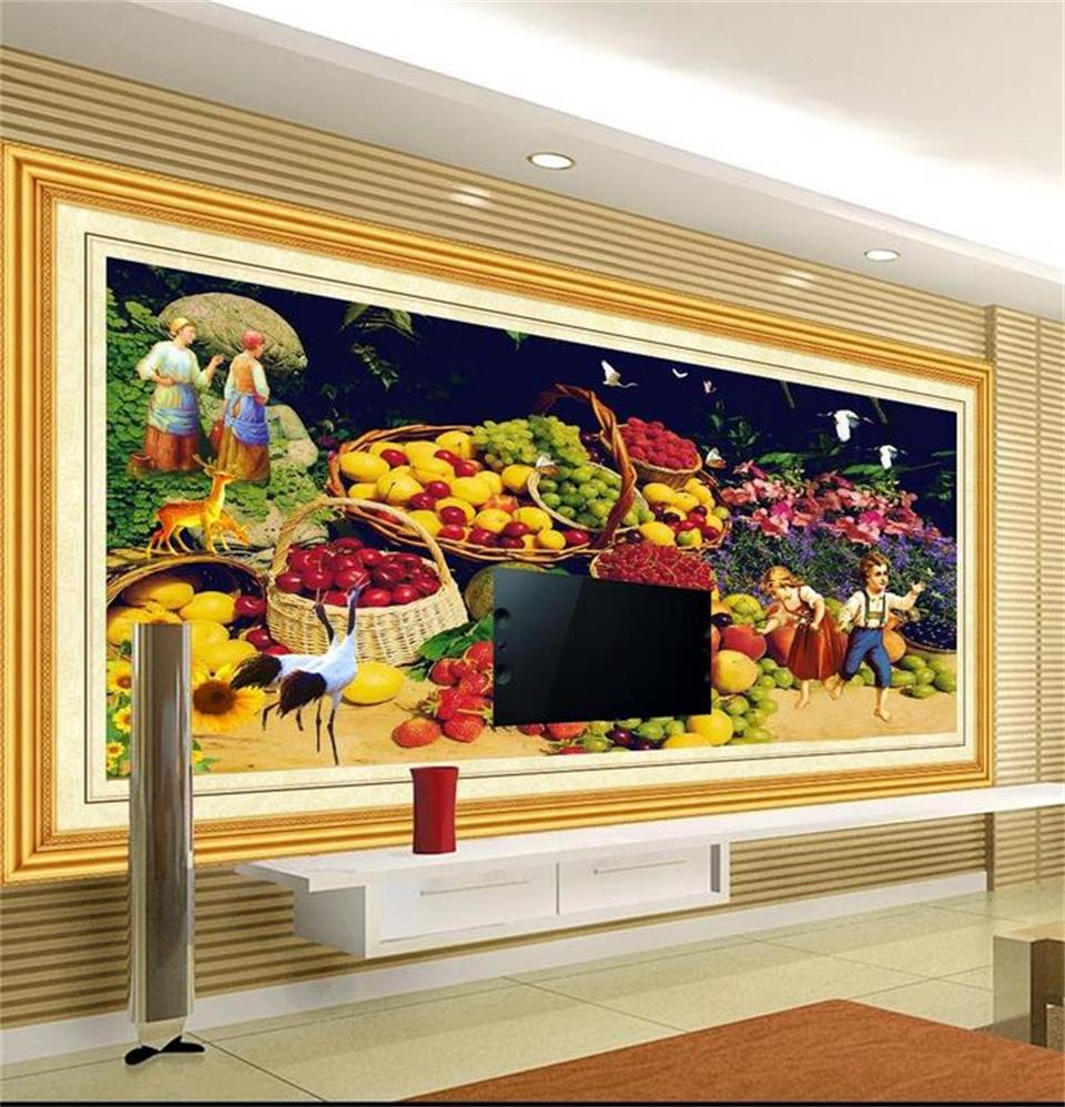 Hoge kwaliteit groothandel fruit foto behang van chinese fruit ...