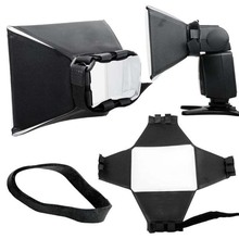 New Camera & Photo Professinal Foldable Flash Diffuser Softbox for Canon Nikon Sony Pentax Vivitar Hgih Quanlity Wholesale
