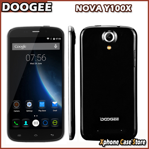 Original DOOGEE NOVA Y100X Smartphone 8GBROM 1GBRAM 3G 5 0 Android 5 0 MT6582 Quad Core