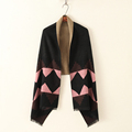 Pro Brand Poncho Women s Winter Chic Tassel Fringe Vintage Blanket Scarves Lady Warm Wrap Shawl