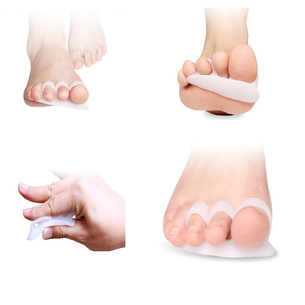 Gel Toe Separators Stretchers Alignment Overlapping Toes Orthotics