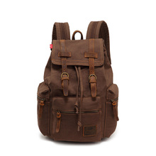 2014 New Casual Canvas Men Backpack Retro Vintage Male Students School Bags Outdoor Man Shoulder Bags