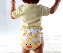 5 pcs lot 2015 NEW Baby Diapers Children Reusable Underwear Breathable Diaper Cover Cotton Training Pants