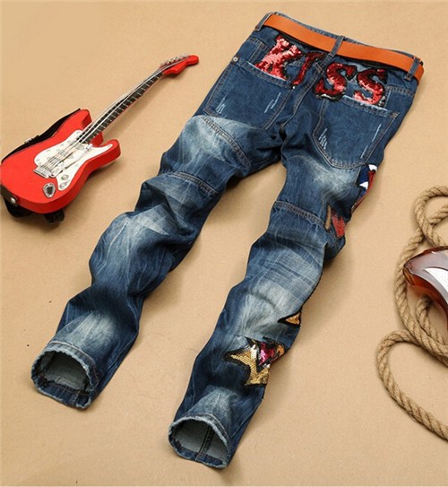 Mens Biker Jeans03