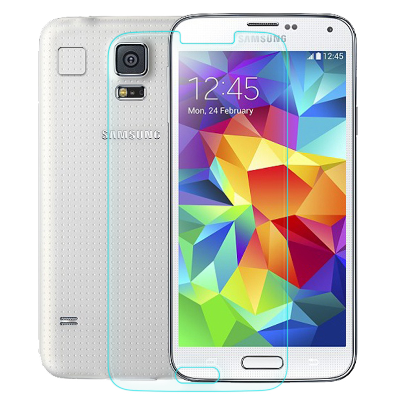 0 3mm Tempered Glass for Samsung Galaxy S5 i9600 9H 2 5d 0 2mm Round Border