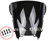 Windshield Windscreen Black For YAMAHA YZF R6 1998 1999 2000 2001 2002 Free Shipping