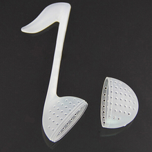 2015 Brand New Music Note Fashion Convenience Tea Leaf Strainer Spoon Teaspoon Infuser Filter 63GE 6MJ6