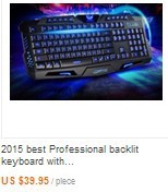 professional backlit keyboard