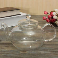 Hot Sale Useful 800ml Flower Coffee Glass Tea Pot Large Blooming Chinese Glass Teapots Heat Resistant Glass Tea Pots Infuser