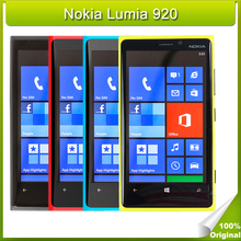 Refurbished Original Nokia Lumia 920 Unlocked Smartphones Windows Phone Dual Core 1.5 GHz Cell Phone 32GB ROM