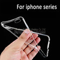Ultra Thin TPU Crystal Case Clear Transparent Soft Silicone Back Cover for apple iphone 6 6plus