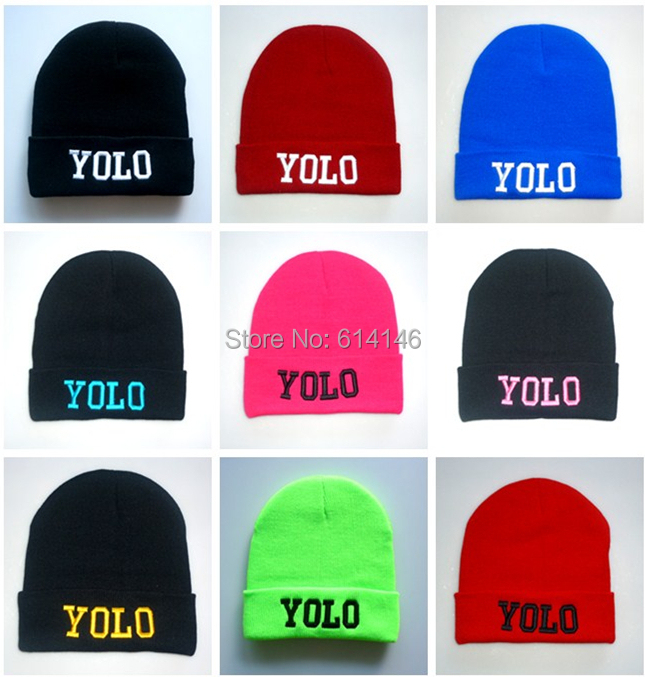 hats Skullies YOLO Knitted Hip Hip Beanie Winter hop Hats Cap Hats yolo Street beanie hats Skullies YOLO Knitted Hip Hip Beanie Winter hop Hats Cap Hats yolo Street beanie