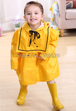 Korean Style burberry_ kids Raincoat Yellow Red Princess Dress Rainwear Children Rain Coat Solid Color Poncho Baby Raincoat