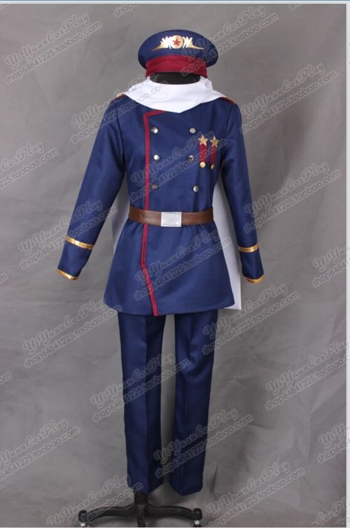 Axis Powers Hetalia Prussia Cosplay Costume custom made any size
