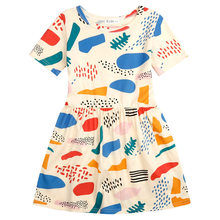 girls dresses summer 2016 cotton short sleeve princess girls clothes Vetement Fille dress girl robe fille enfant girls dresses