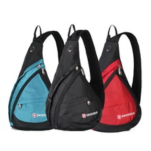 Free shipping Original SwissGear messenger bag chest pack Sports pocket multifunction satchel schoolbag SA9966