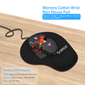 ORICO MP01 BK Natural Rubber Cloth Home Office Game Memory Cotton Wrist Rest Mouse Pad