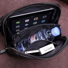 Teemzone case for 9 7 iPad Fashion Top Quality Leather Cowhide Men Messenger Bags Single Shoulder