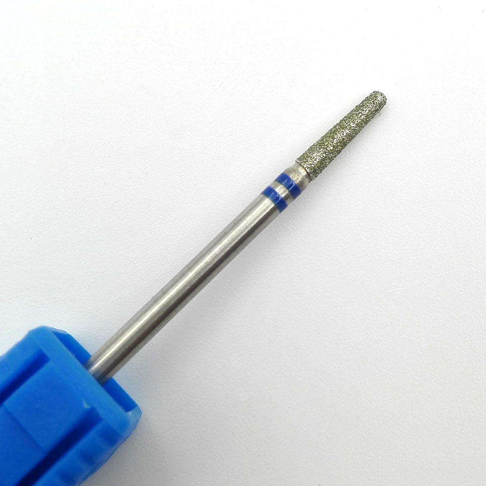 1 PCS Diamond Burr Drill Bit Nails 3/32" Stainless Steel Handle Bits