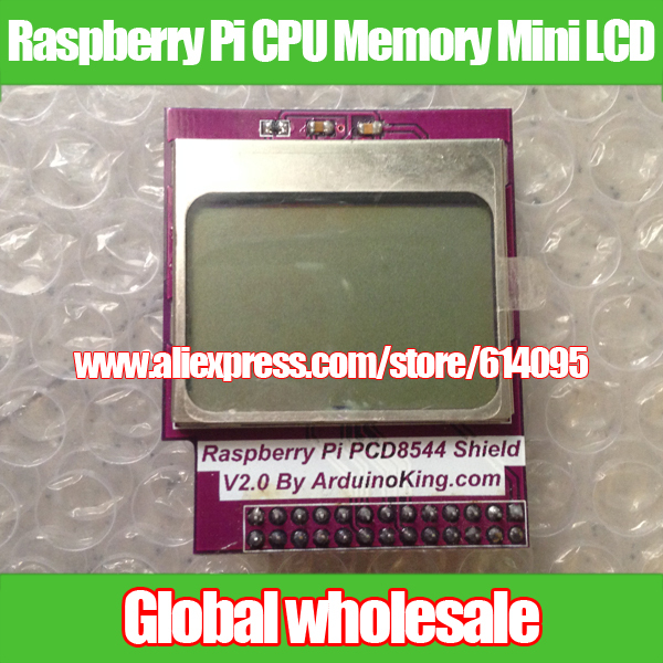 Raspberry Pi CPU    84 * 48 / PCD8544   Raspberry Pi  B + / B