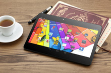 Free shipping 10 inch Lenovo A101 Call Tablet phone Tablet PC Quad Core Android 4 4