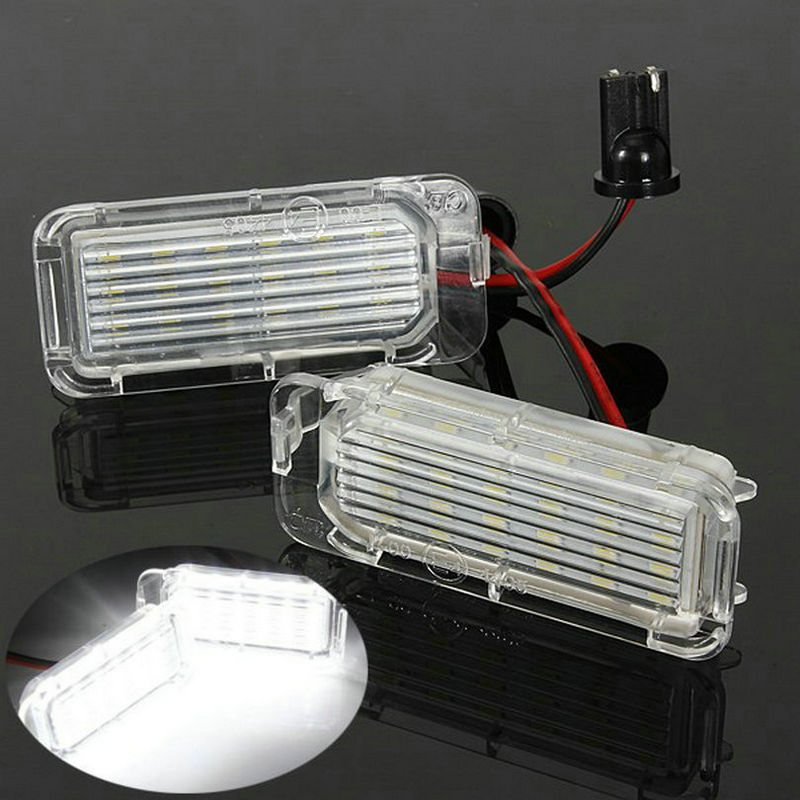 2Pcs/Set Rear Registration Number Plate Bulb LED License Plate Light