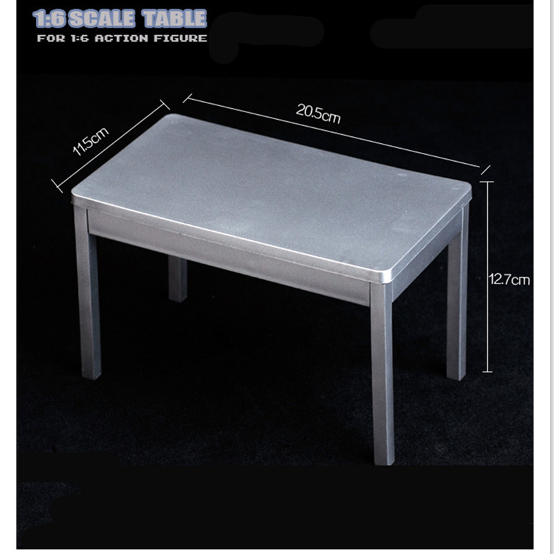1/6 Scale Model Furniture Accessories Folding Table Desk F 12" Action Figure 