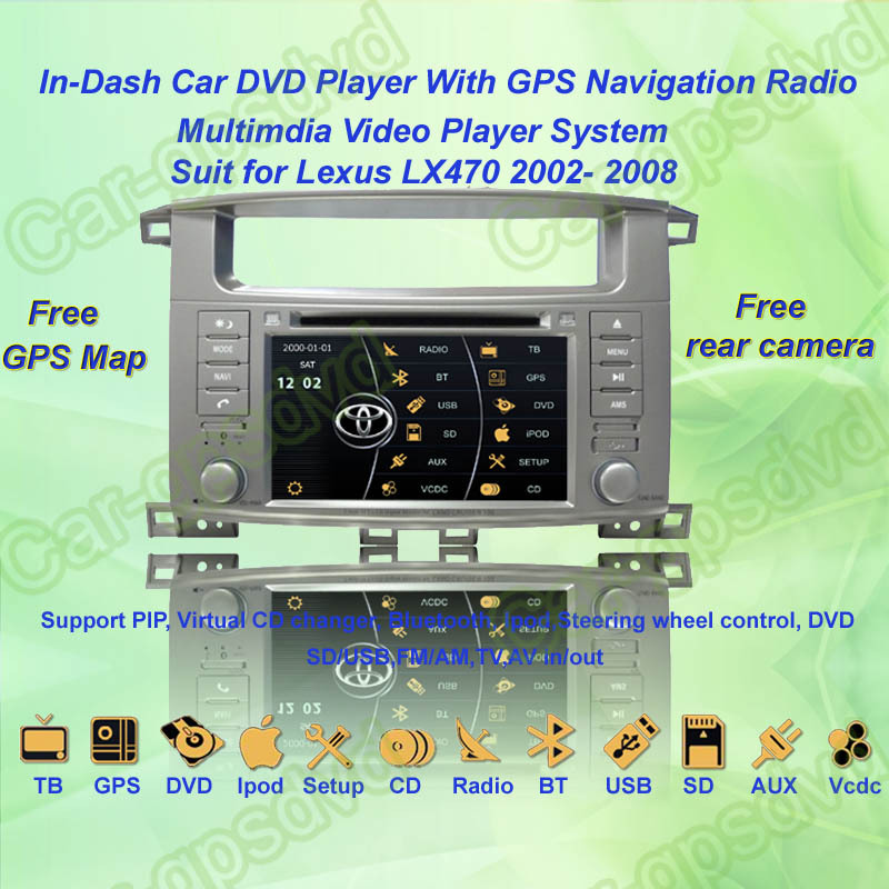 2004 Toyota land cruiser navigation system
