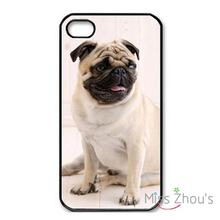 Customized Pug Puppy Dog Protector back skins mobile cellphone cases for iphone 4/4s 5/5s 5c SE 6/6s plus ipod touch 4/5/6