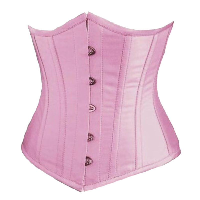 Aliexpress Com Buy Wholesale Pink Gothic Underbust Coletes Lace Up