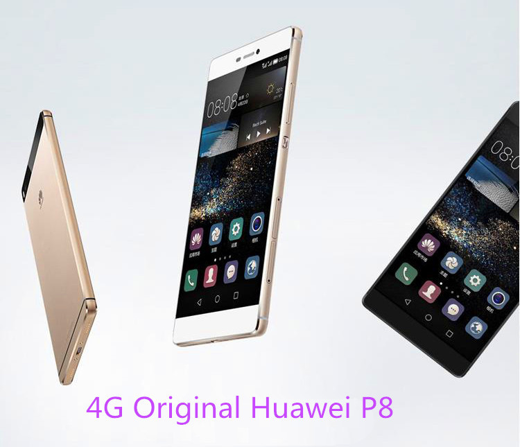 4G Original Huawei P8 64GBROM 3GBRAM 5 2 Android 5 0 Smartphone Hisilicon Kirin 935 Octa