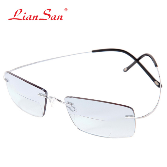 Aliexpress.com : Buy Vintage Rimless Titanium Reading ...