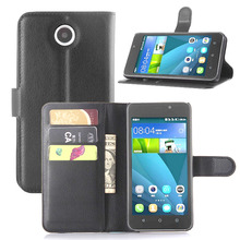 PU Leather Wallet Phone Cases for Huawei Y635 Case Flip Cover Stand Magnetic Holster Carcasa Capa Coque + Card Holder