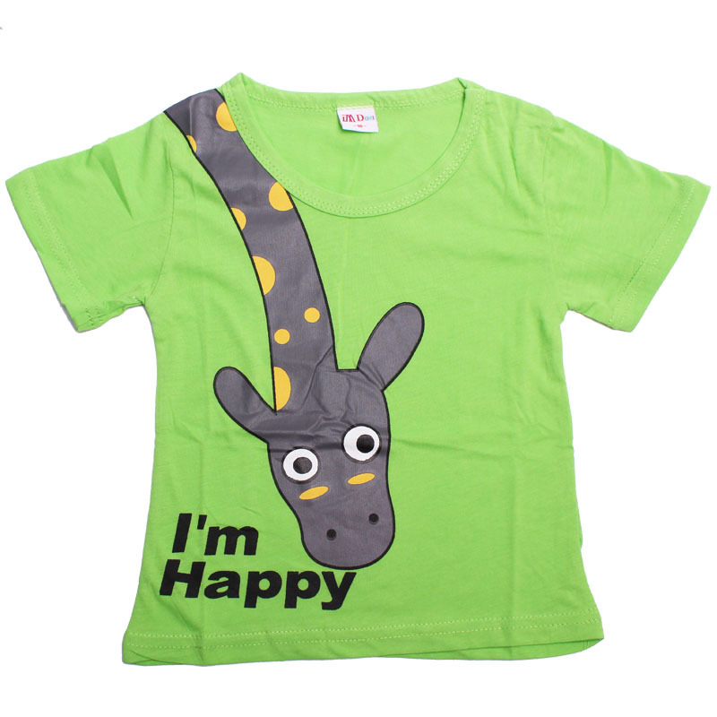 Cotton Summer T Shirts Short Sleeve Children T Shirts For Girls Boys Baby Clothing Children Clothes