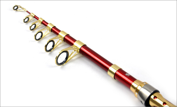 Super Power carbon firber telescopic fishing rod telescope spinning fishing pole canne a peche pesca 2.1m 2.4m 2.7m 3.0m 3.6m  (7)