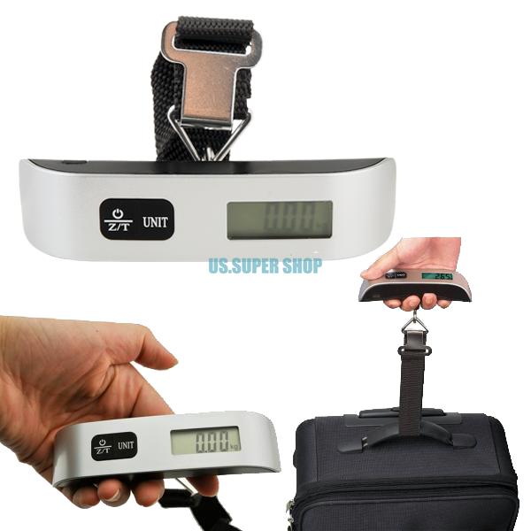 Digital Electronic Portable Luggage Suitcase Travel Bag Weight Hanging Scales EH1140