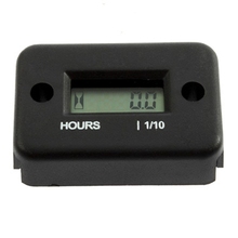 Inductive Digital Hour Meter for Bike Motorcycle ATV Snowmobile Marine Boat Ski Dirt Gas Engine
