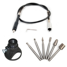 DREMEL Drill Locator,Rotary Grinder Tool Flexible Flex Shaft Fits Dremel Foredom, located Horn dremel rotary tool accessories
