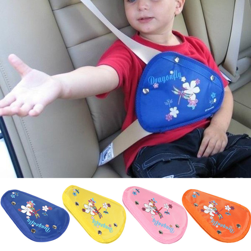 Safe Fit Thickening Car Safety Belt Adjust Device Baby Child Safety Belt Protector Seat Belt Positioner 4Colors Free Shipping_1