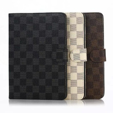 Business plaid style leather case cover for Samsung Galaxy Tab S2 9 7 SM T810 T815