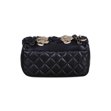 2015 hollow flower leather bag woman small messenger purses and handbags quality Brand shoulder women famous