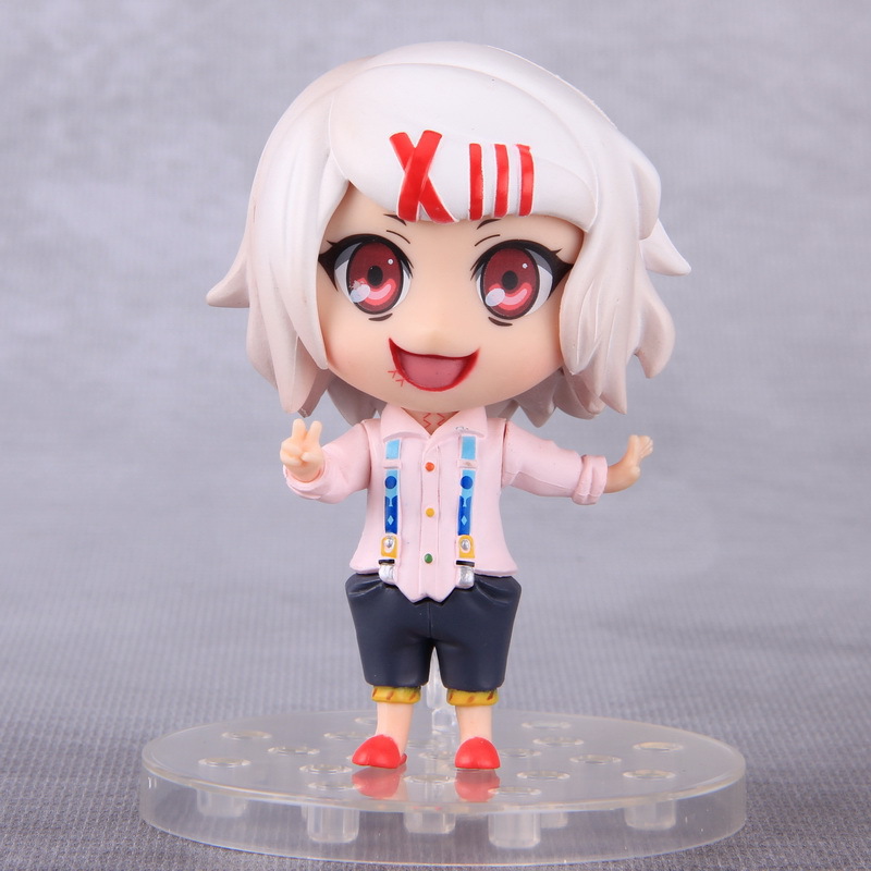 Anime Tokyo Ghoul Figure 10cm Q Version Juzo Suzuya / REI Cosplay PVC Action Figures Collectible Model Toys Doll With Box