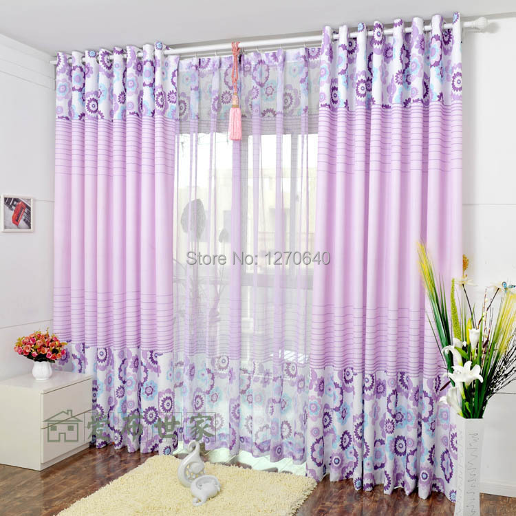 Simple window curtains images.