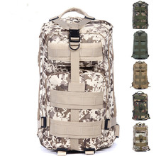 25L Trekking Waterproof Molle bags Military Tactical Large Outdoor Sports Backpack bags For Explorer Hiking Camping 7 colors