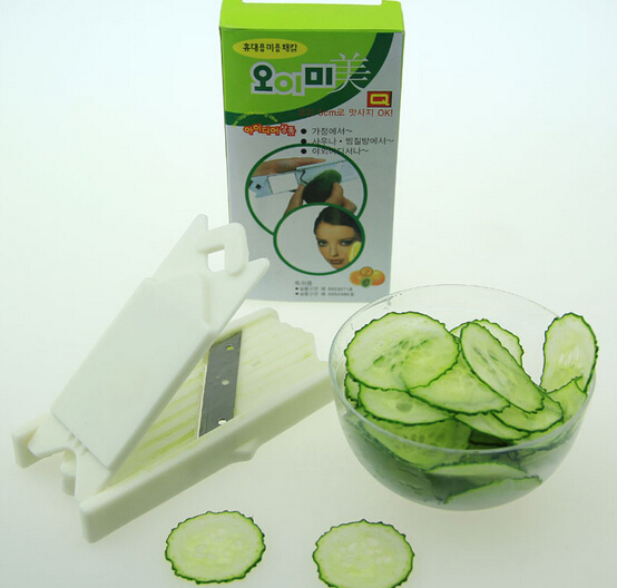 tray cucumber slicer
